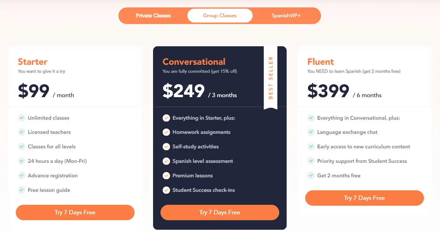 spanishvip-pricing-table